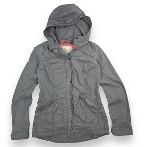 Abercrombie And Fitch Anorak‎ Army Jacket Women's XS Gray